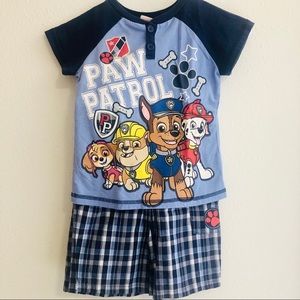 Boy's Paw Patrol Set Shirt & Shorts